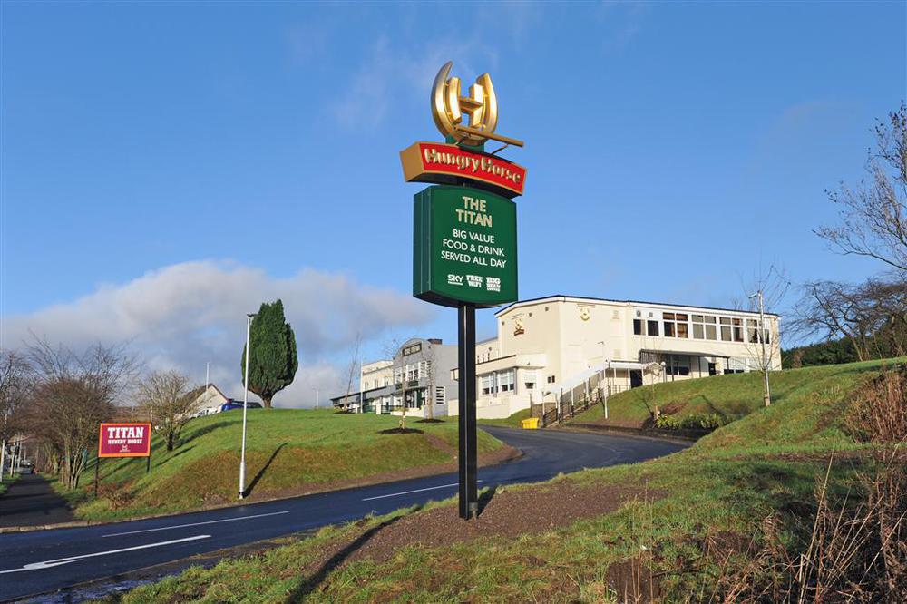 The Titan Otel Clydebank Dış mekan fotoğraf